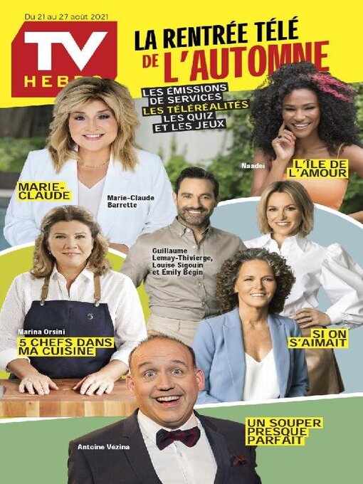Title details for TV Hebdo by TVA Publications Inc. - Available